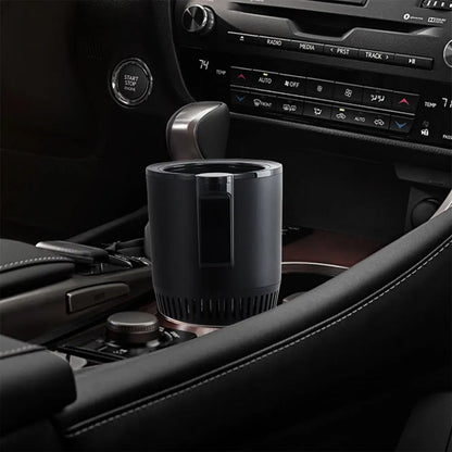 Porte Gobelet pour voiture - Boisson Chauffant & Rafraîchissant